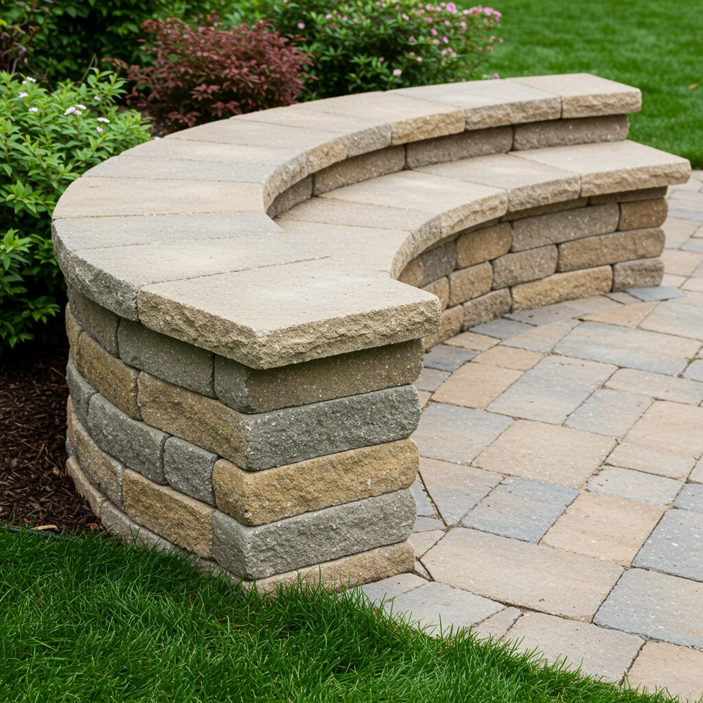 Hardscaping project in Sioux Falls, SD