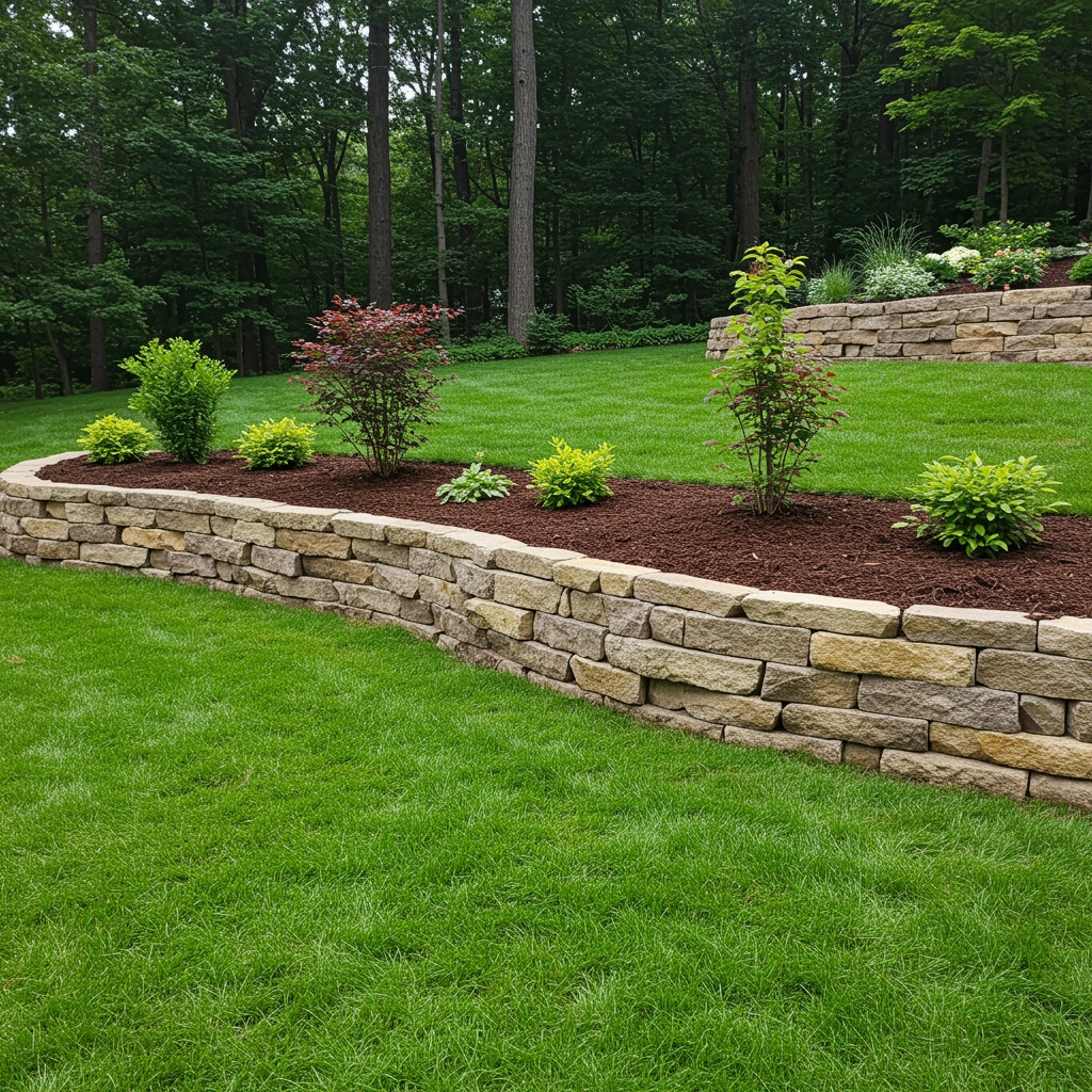 Landscaping project in Sioux Falls, SD
