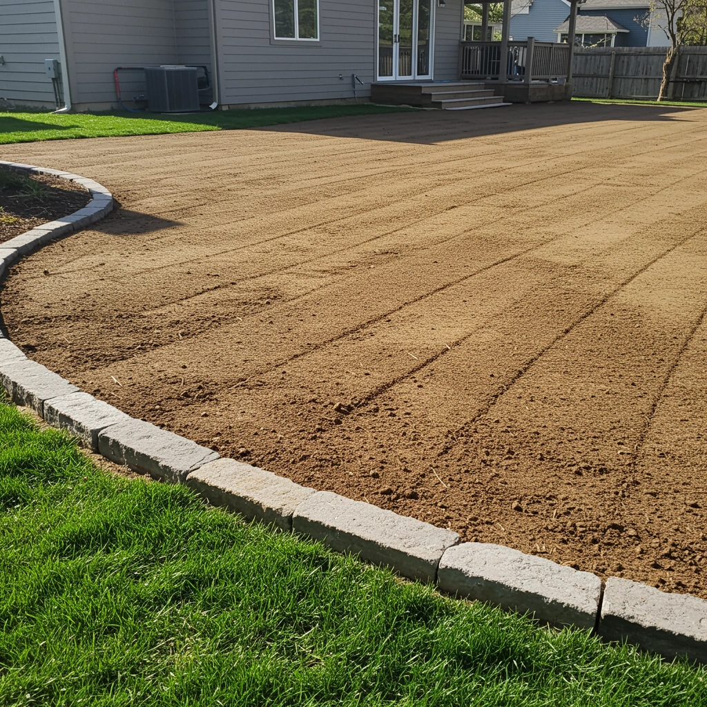 Landscaping project in Sioux Falls, SD