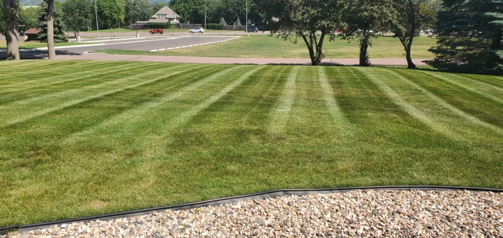 Lawn care project in Sioux Falls, SD