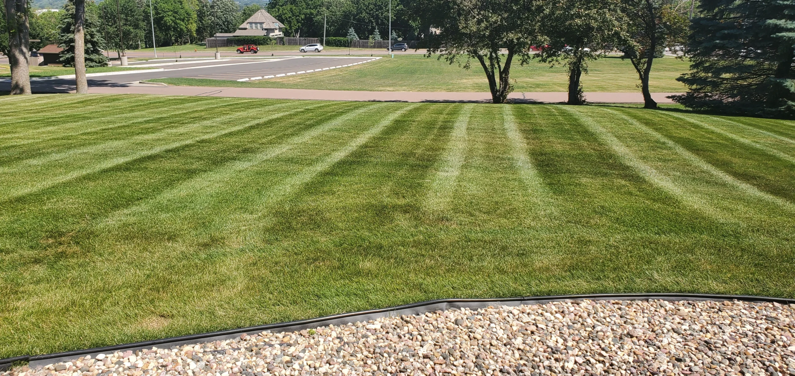 Lawn care project in Sioux Falls, SD