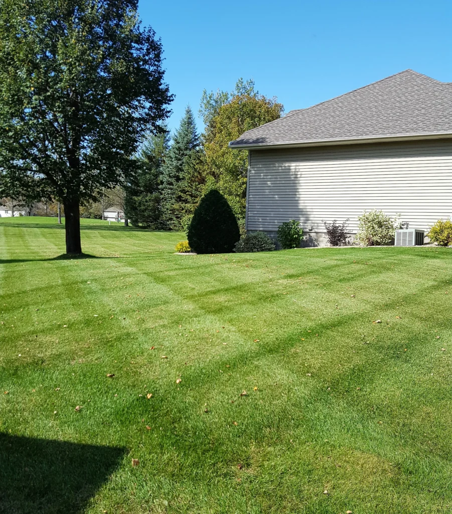 Lawn care project in Sioux Falls, SD