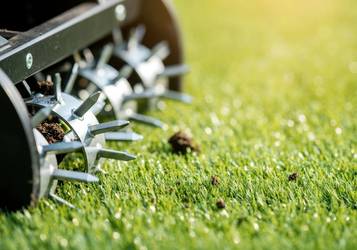 Lawn care project in Sioux Falls, SD