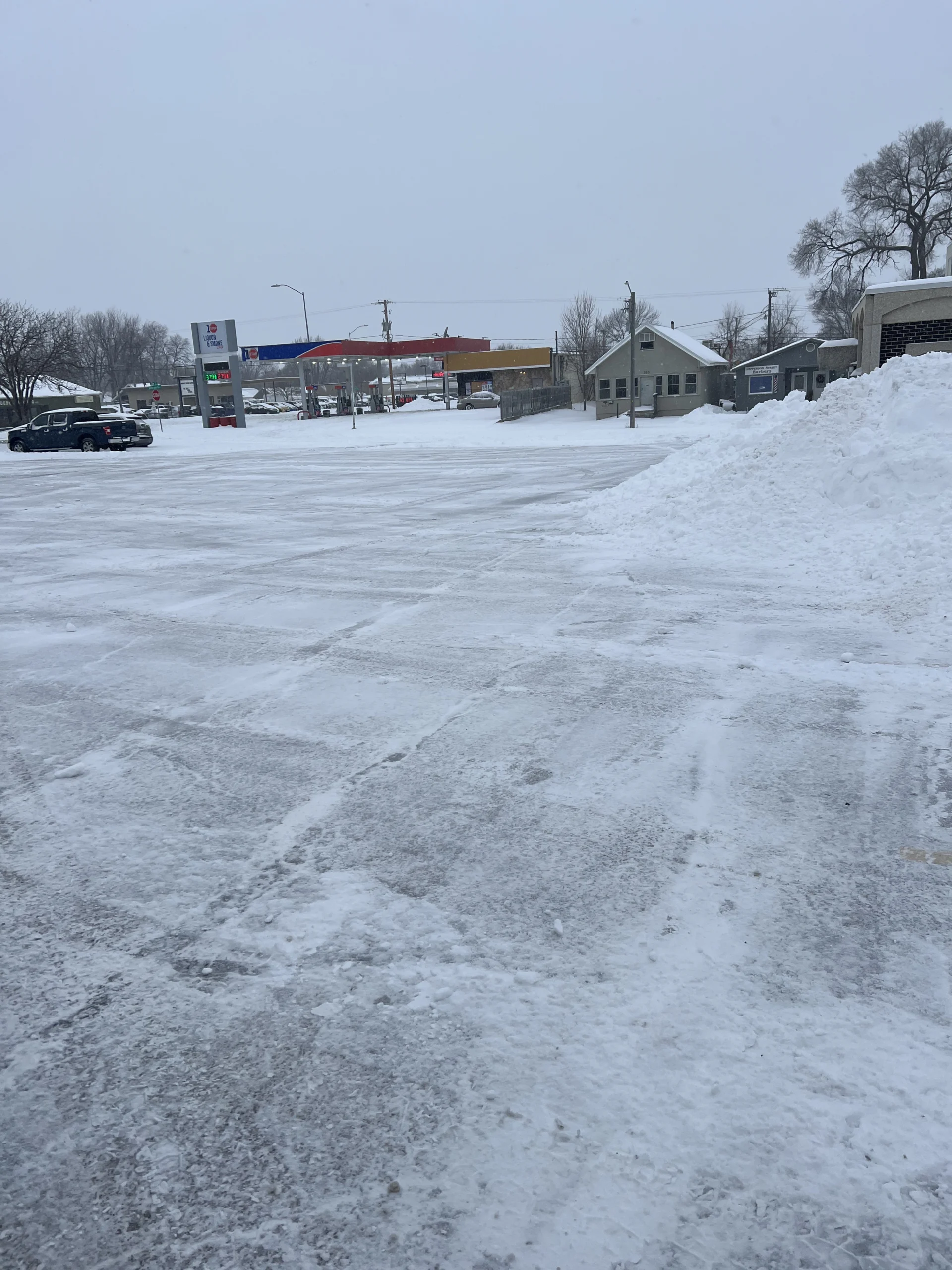 Snow removal project in Sioux Falls, SD