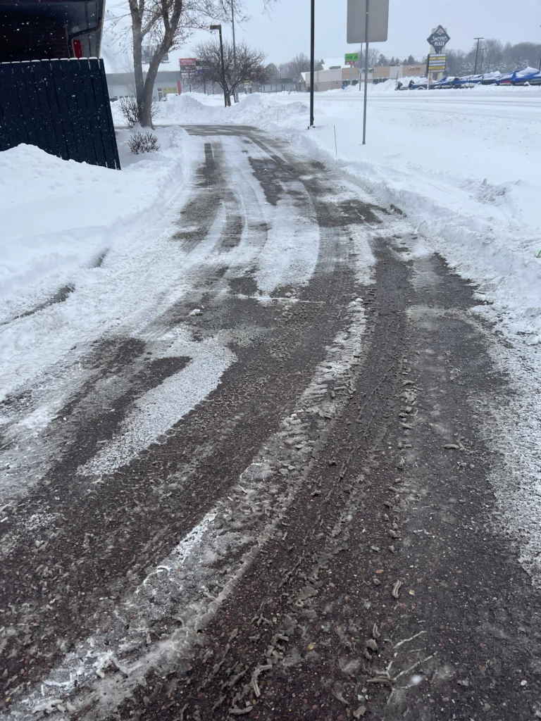Snow removal project in Sioux Falls, SD