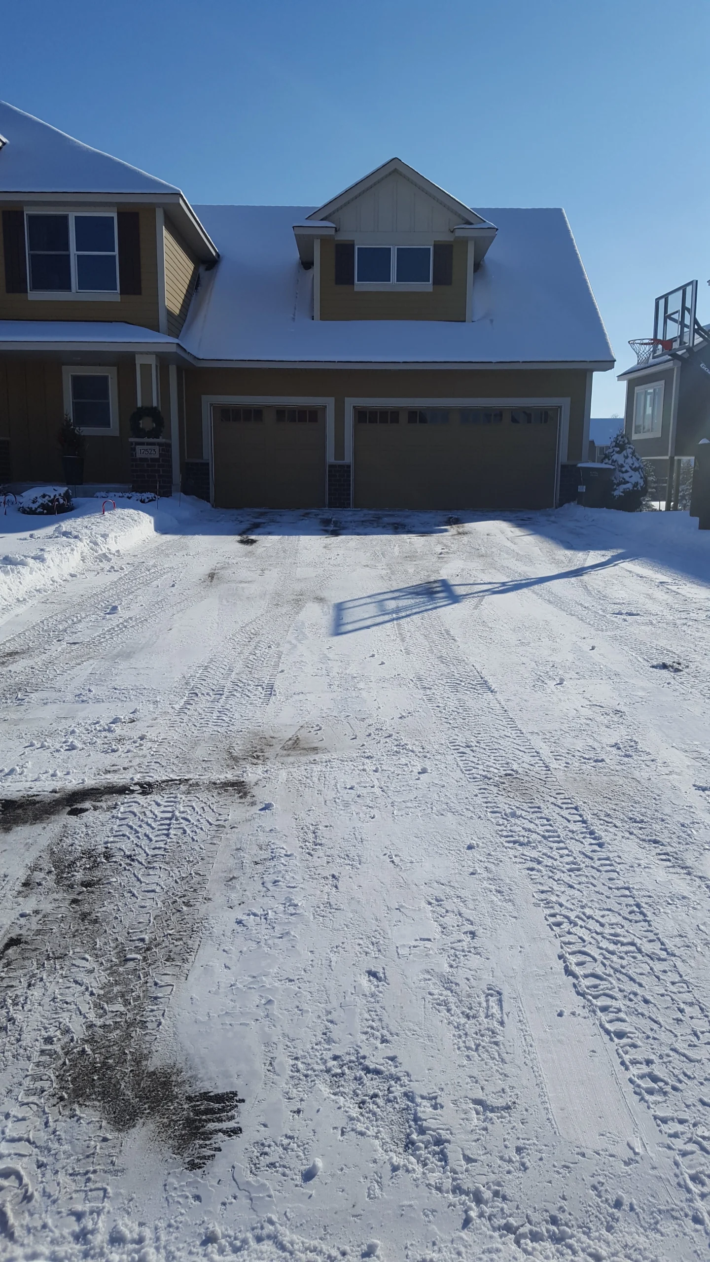 Snow removal project in Sioux Falls, SD