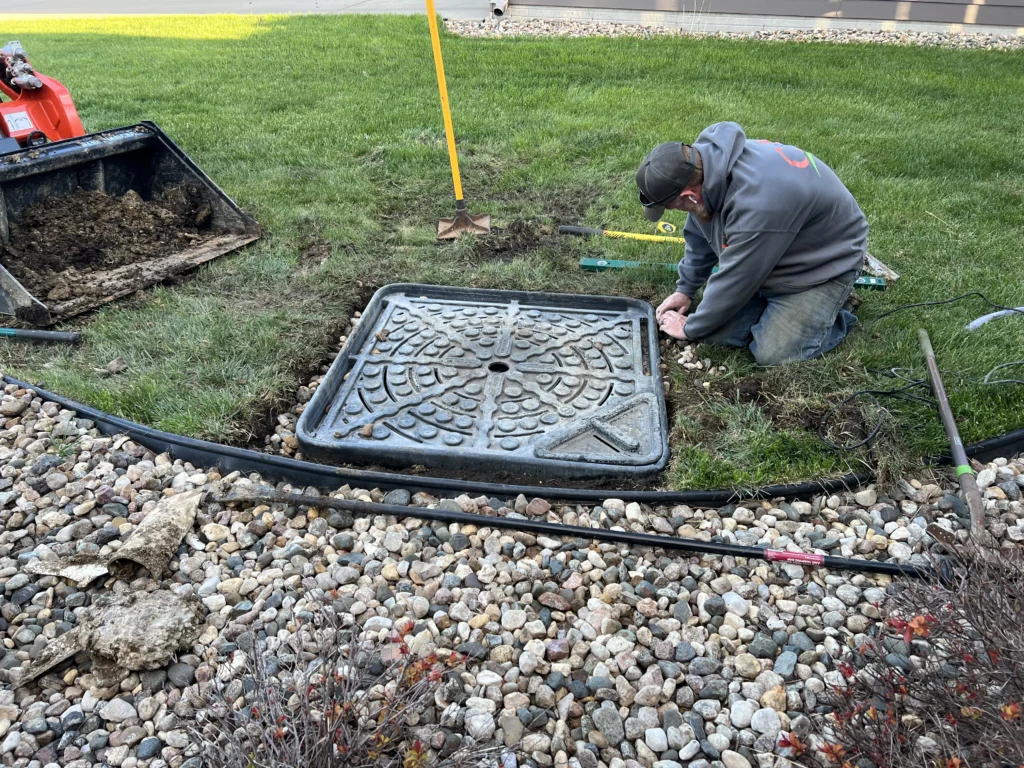 Water feature project in Sioux Falls, SD