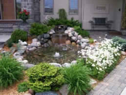 Water feature pond | Next Level Outdoor Services